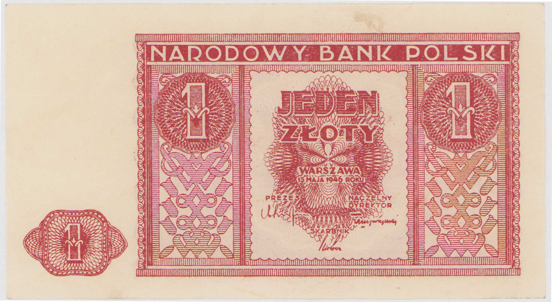 1 złoty 1946